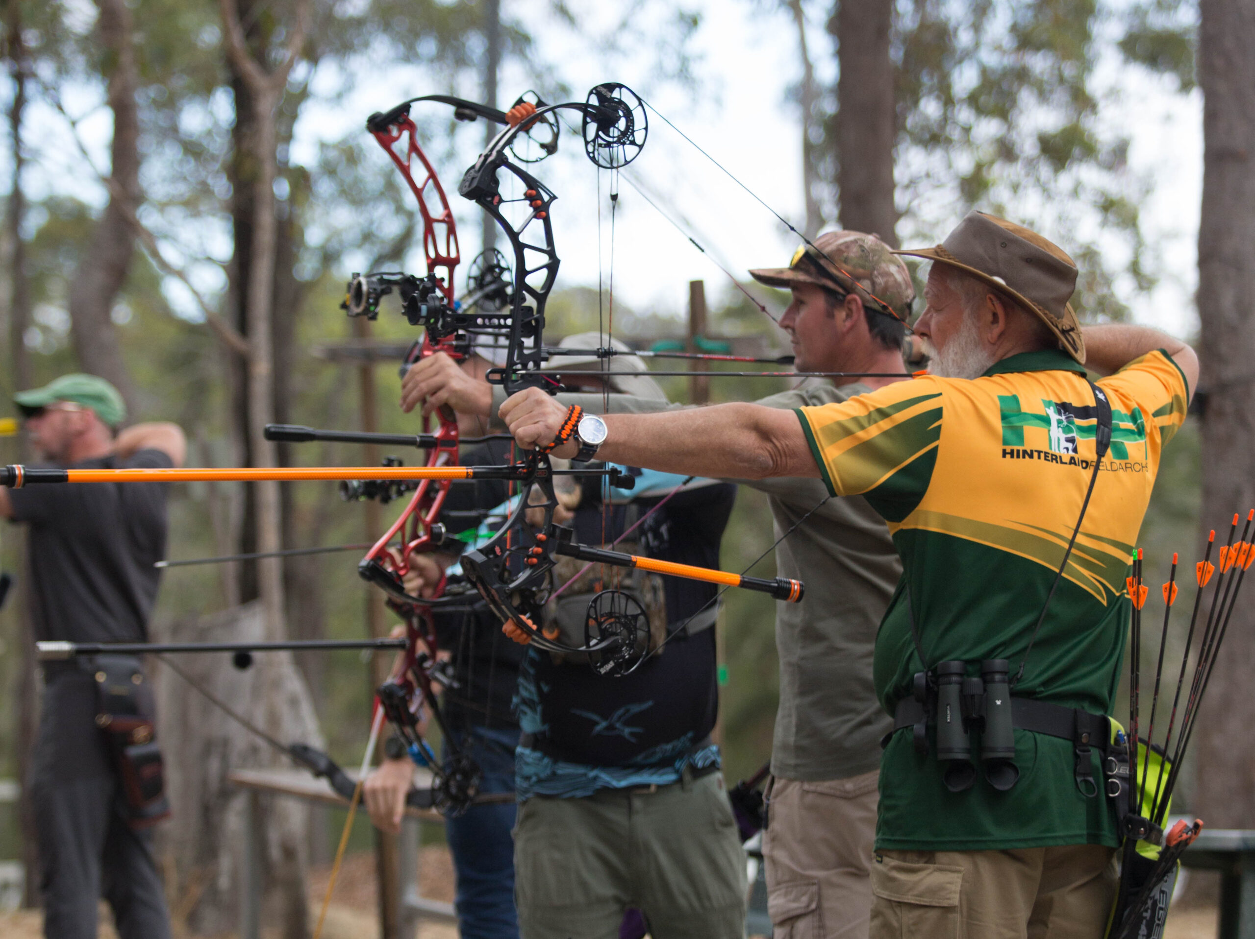 HFA Shoot with Compound Bows
